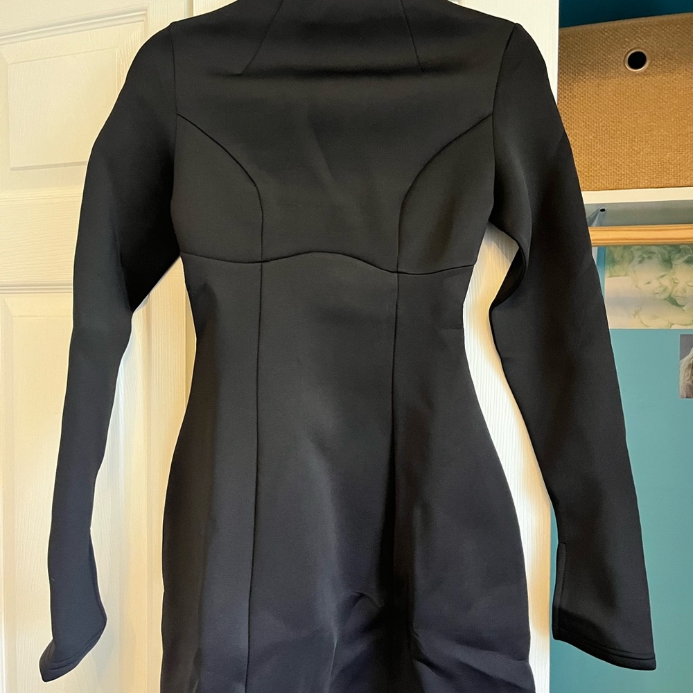 Chic Black Long Sleeve Dress